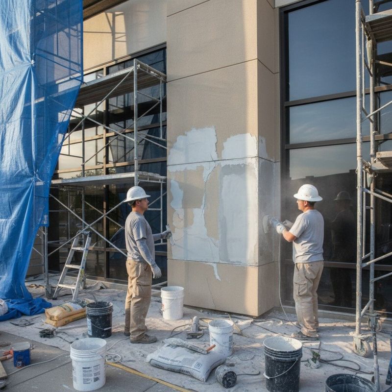 Artificial Stucco Installation