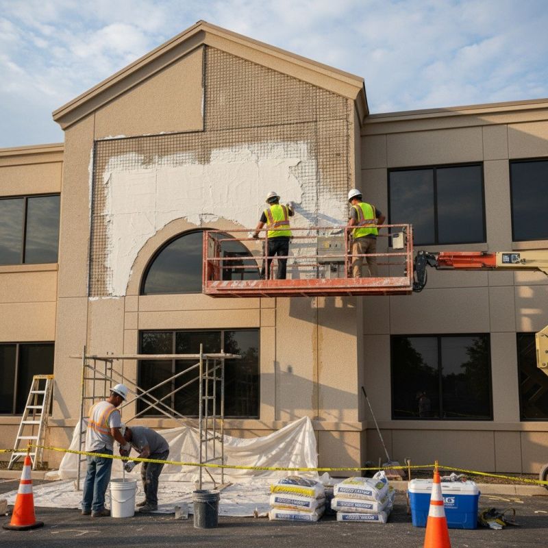 Artificial Stucco Installation